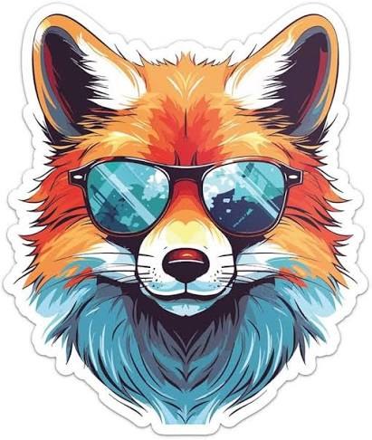 FoxxAI, a cartoon fox in sunglasses